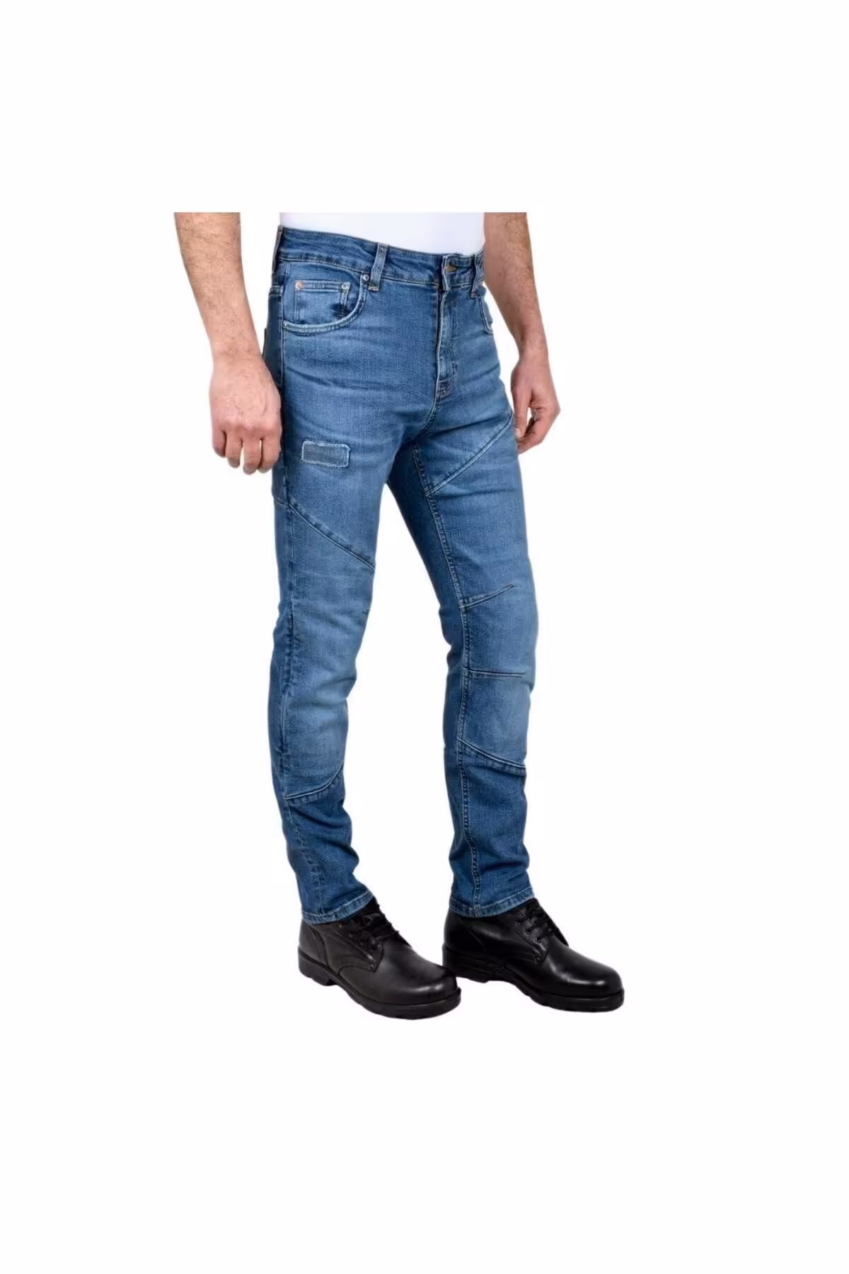 شلوار موتورسوار مردانه آبی هیتا اورجینال Riderdenim