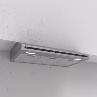 هود زیرکابینتی 8003 سفید بیمکث 90 سانت