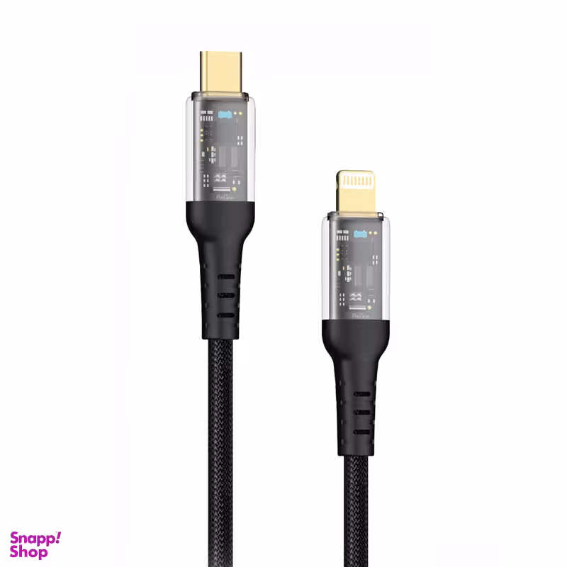 کابل تبدیل USB-C به لایتنینگ  پرووان مدل PCC114 20W طول 1 متر