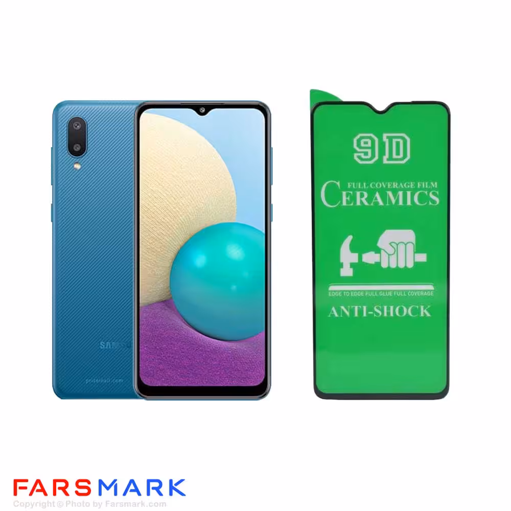 گلس سرامیکی گوشی سامسونگ Samsung Galaxy A02