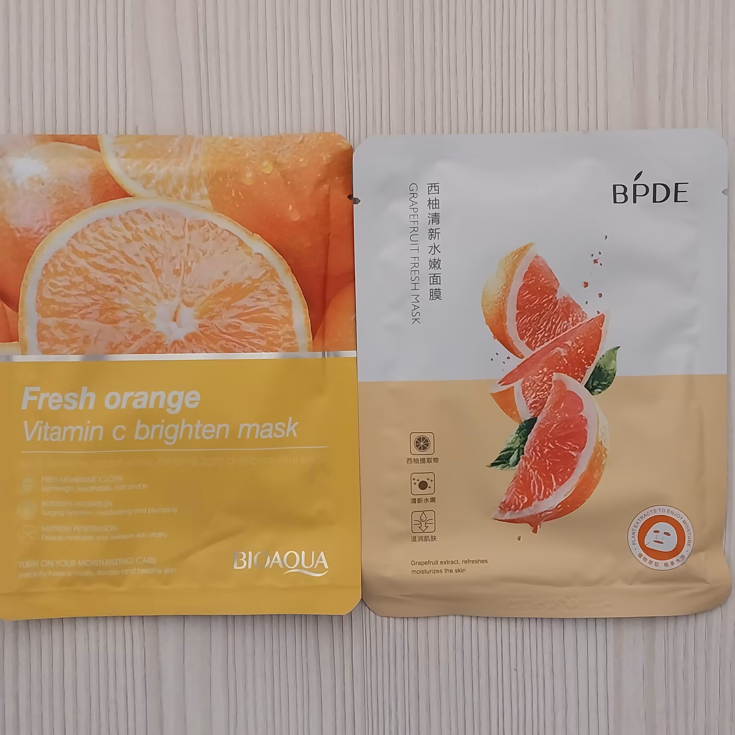 ماسک صورت ورقه ای پرتغال