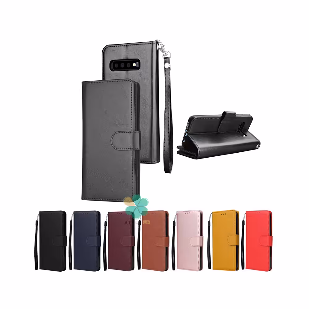 کیف چرم گوشی سامسونگ Galaxy S10 Plus مدل ایمپریال قفل دار
