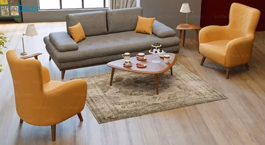 سرویس مبل راحتی نیلپر مدل مسینا Masina NHSS991