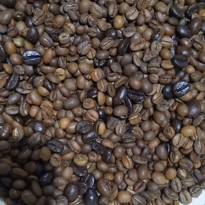 میکس قهوه صد درصد روبوستا.(کد t6).فول کافئین.تلخ.کرما عالی