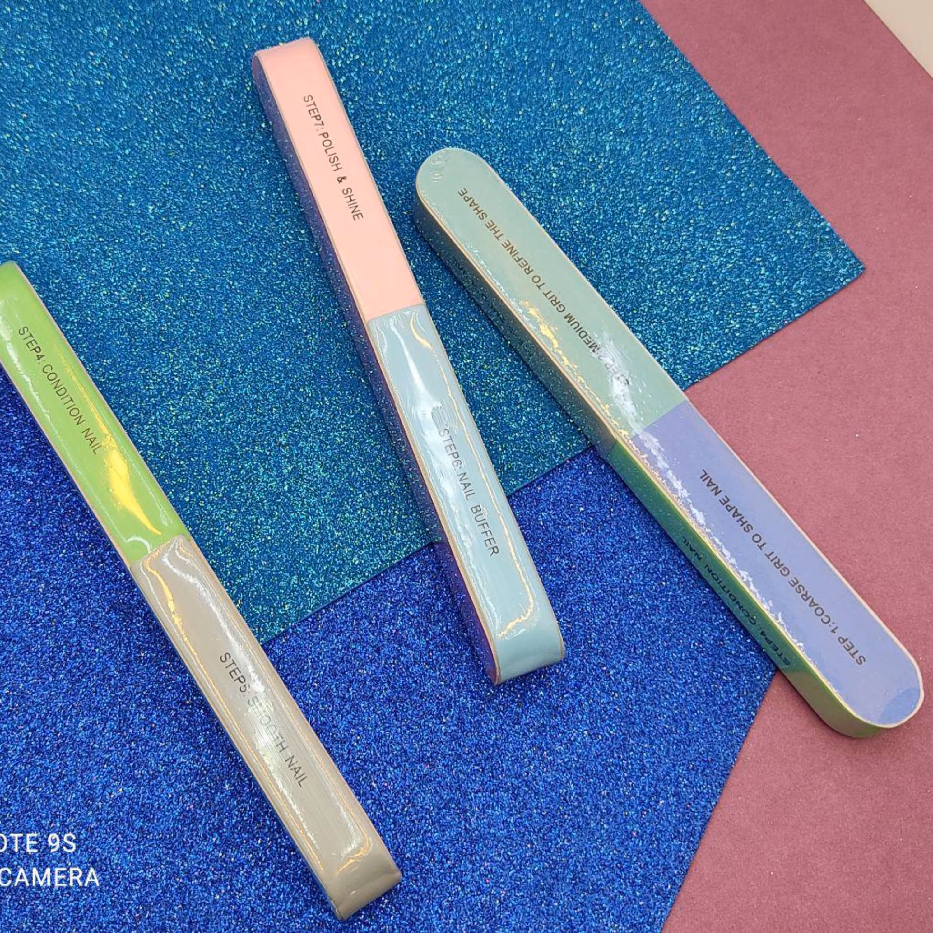 سوهان ناخن پولیش کاغذی رنگی