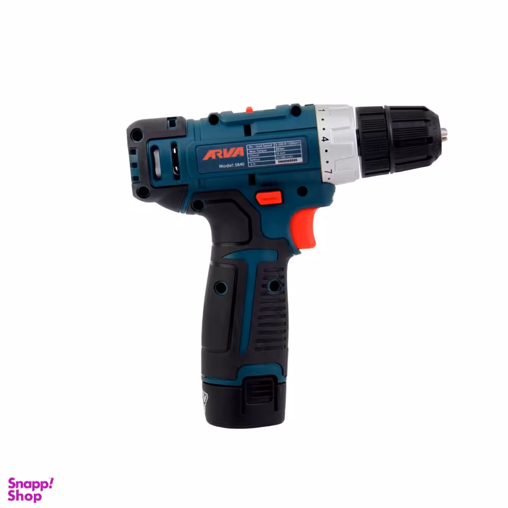 دریل شارژی آروا مدل 5840