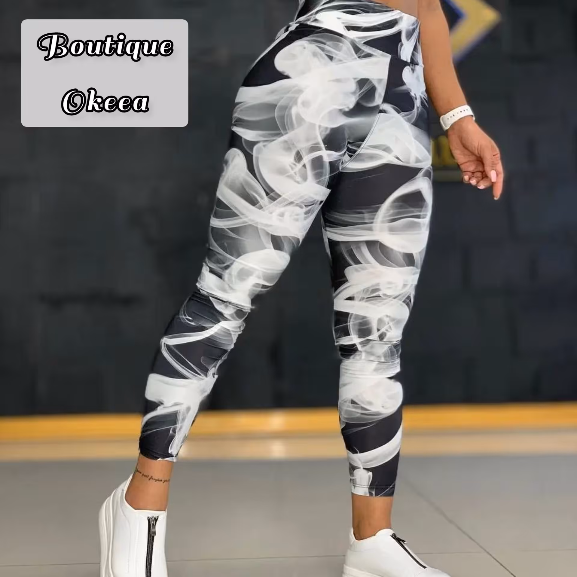 شلوار  فلامنت  کمر گن دار ( لگ باشگاهی)