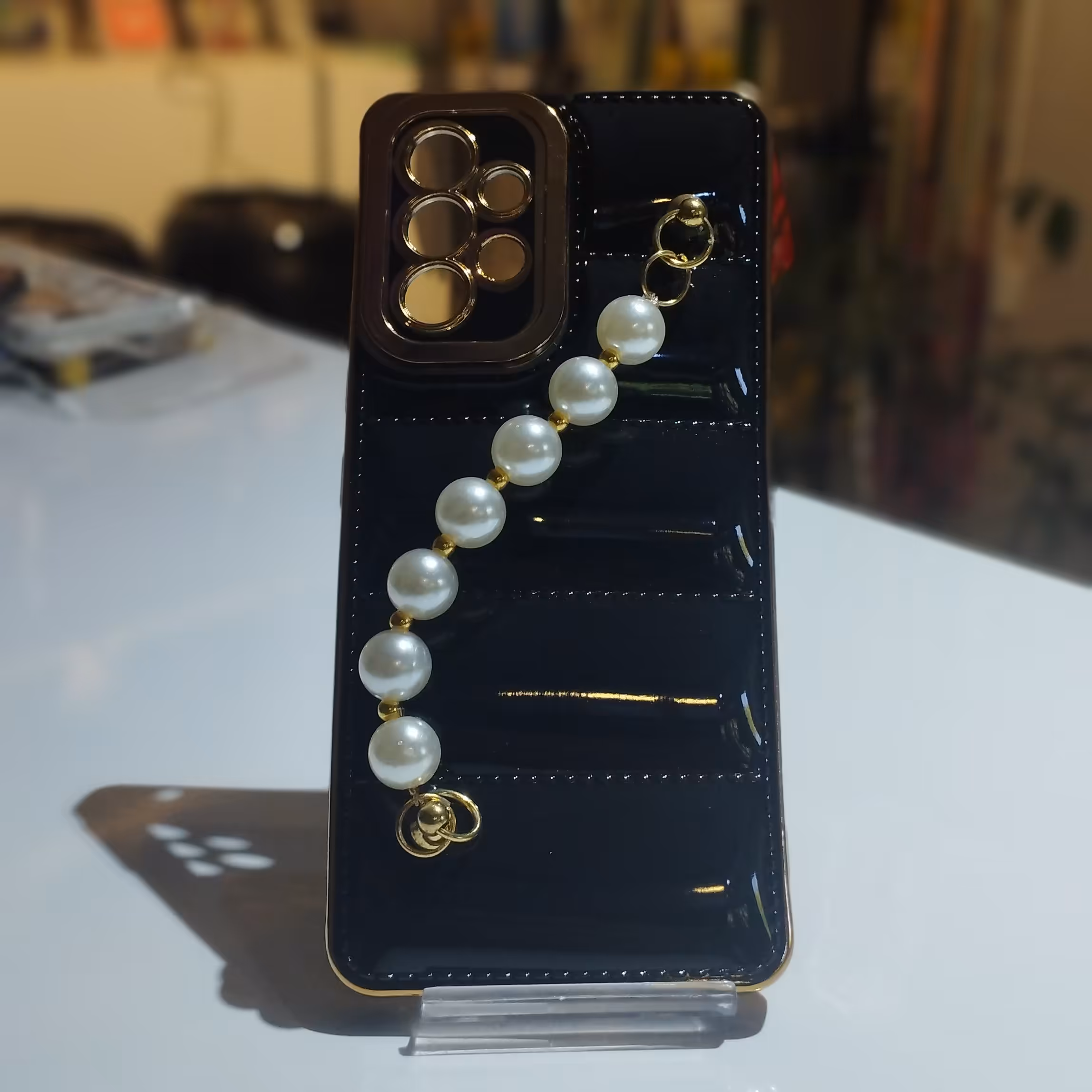 کاور دورطلایی مرواریدی اورجینال گوشی سامسونگ A53