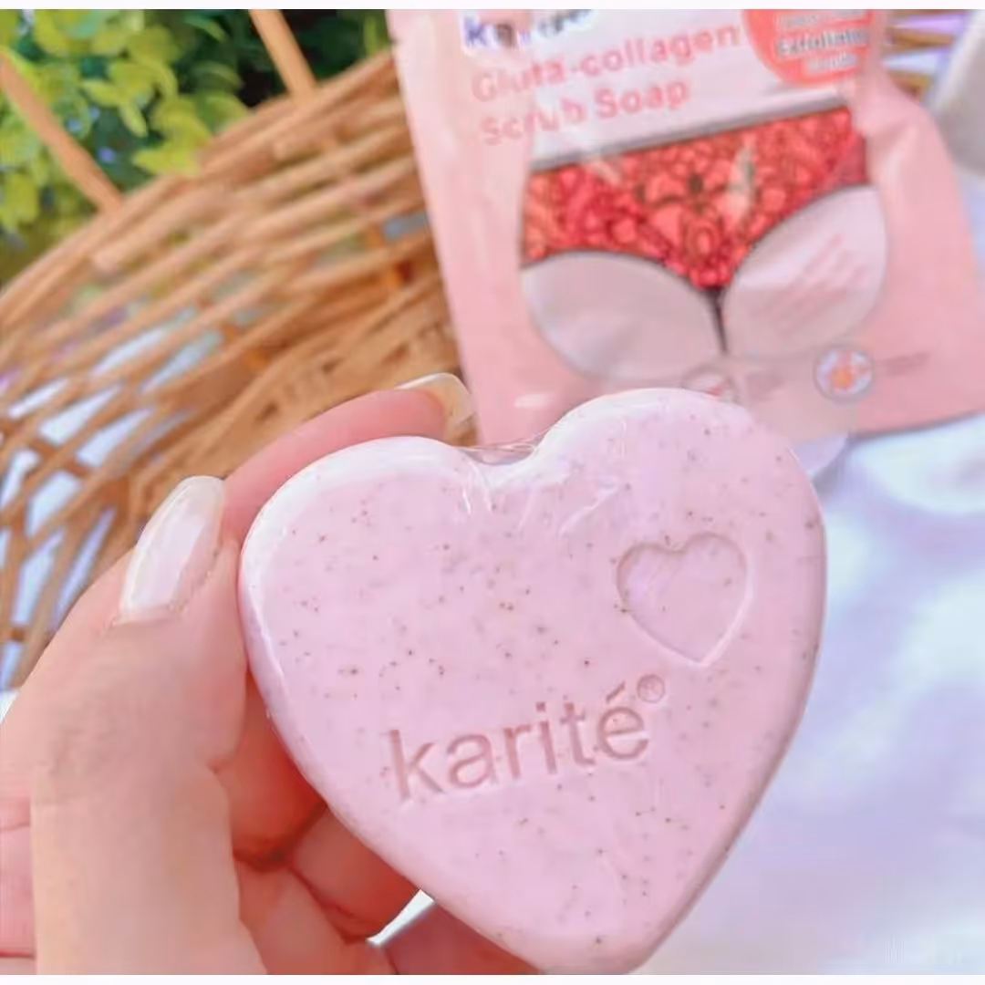 صابون اسکراب کلاژن قلبی اورجینال خوشبو کننده نواحی حساسبسیار خوشبوکنترل کننده چربی پوست