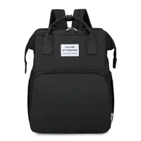 کوله و ساک لوازم نوزادی دوکاره تخت شو با تشک تعویض و usb و بند اویز کالسکه  packback