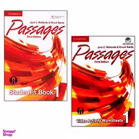 کتاب Passages 1 اثر Jack C. Richards And Chuck Sandy انتشارات الوند پویان دو جلدی