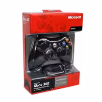 دسته بازی ایکس باکس 360 سیمدار قابل اتصال به کامپیوتر ولپتاپ 