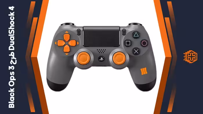کنترلر DualShock 4 – طرح بازی Call of Duty: Black Ops 3