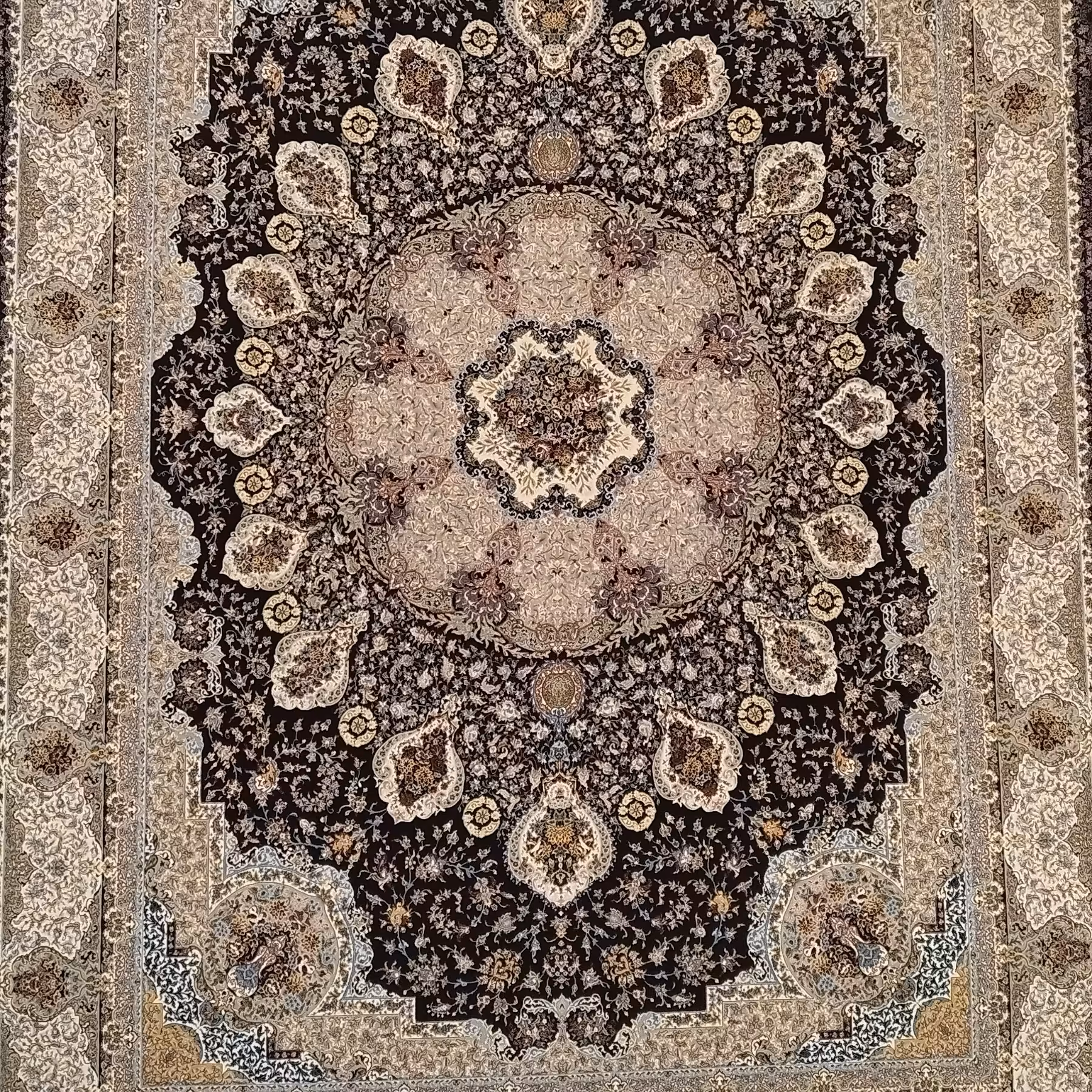 فرش 9 متری توس مشهد 1200 شانه تراکم 3600