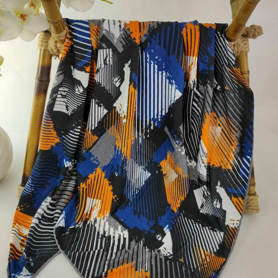 روسری نخی آبرنگی