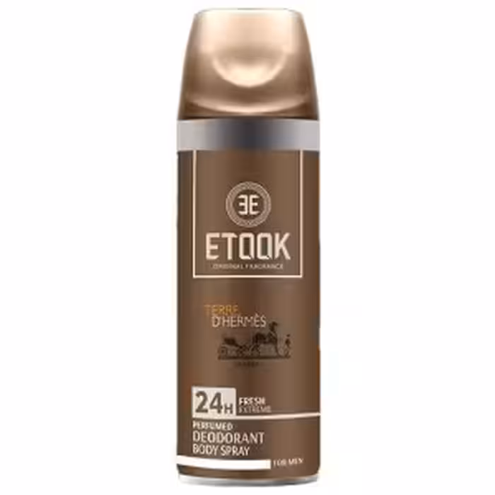اسپری خوشبو کننده بدن مردانه اتوک مدل TERRE D HERMES حجم 200 میلی لیتر