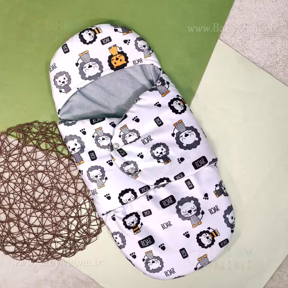 قنداق فرنگی دورو مخمل طرحدار