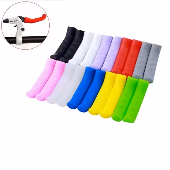 محافظ کت  ترمز سیلیکونی دوچرخه بسته 2 عددی