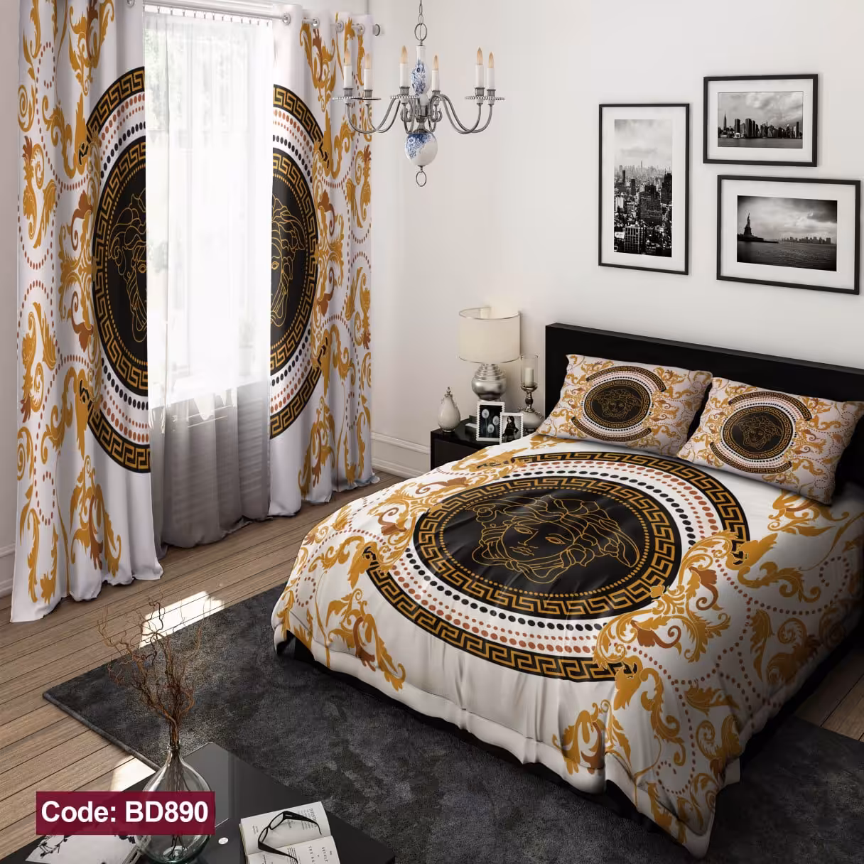 سرویس روتختی دو نفره 6تیکه سه بعدی  طرحهای مختلف ارسال رایگان قیمت فوق العاده