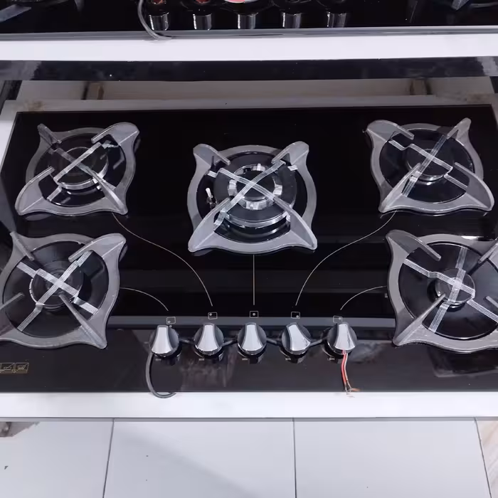 گاز صفحه ای شیشه ای سفارشی رئال مدل پادیسان ( گاز صفحه شیشه ای ضمانت دار )