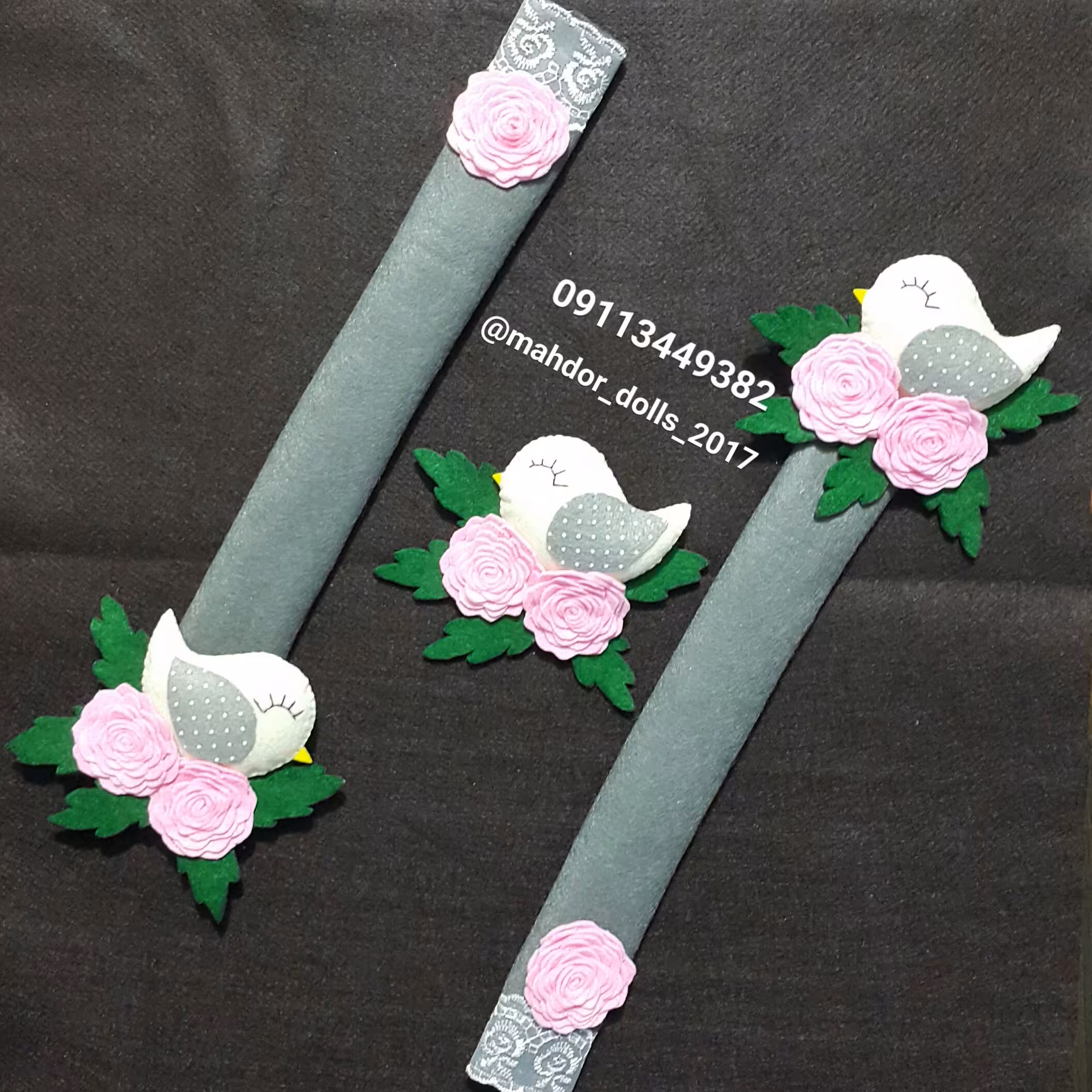 دستگیره یخچال طرح پرنده