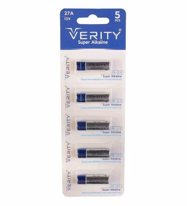 باتری 27A وریتی مدل ریموت بسته 5 عددی