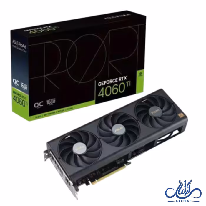 کارت گرافیک ایسوس مدل ProArt GeForce RTX™ 4060 Ti OC 16GB