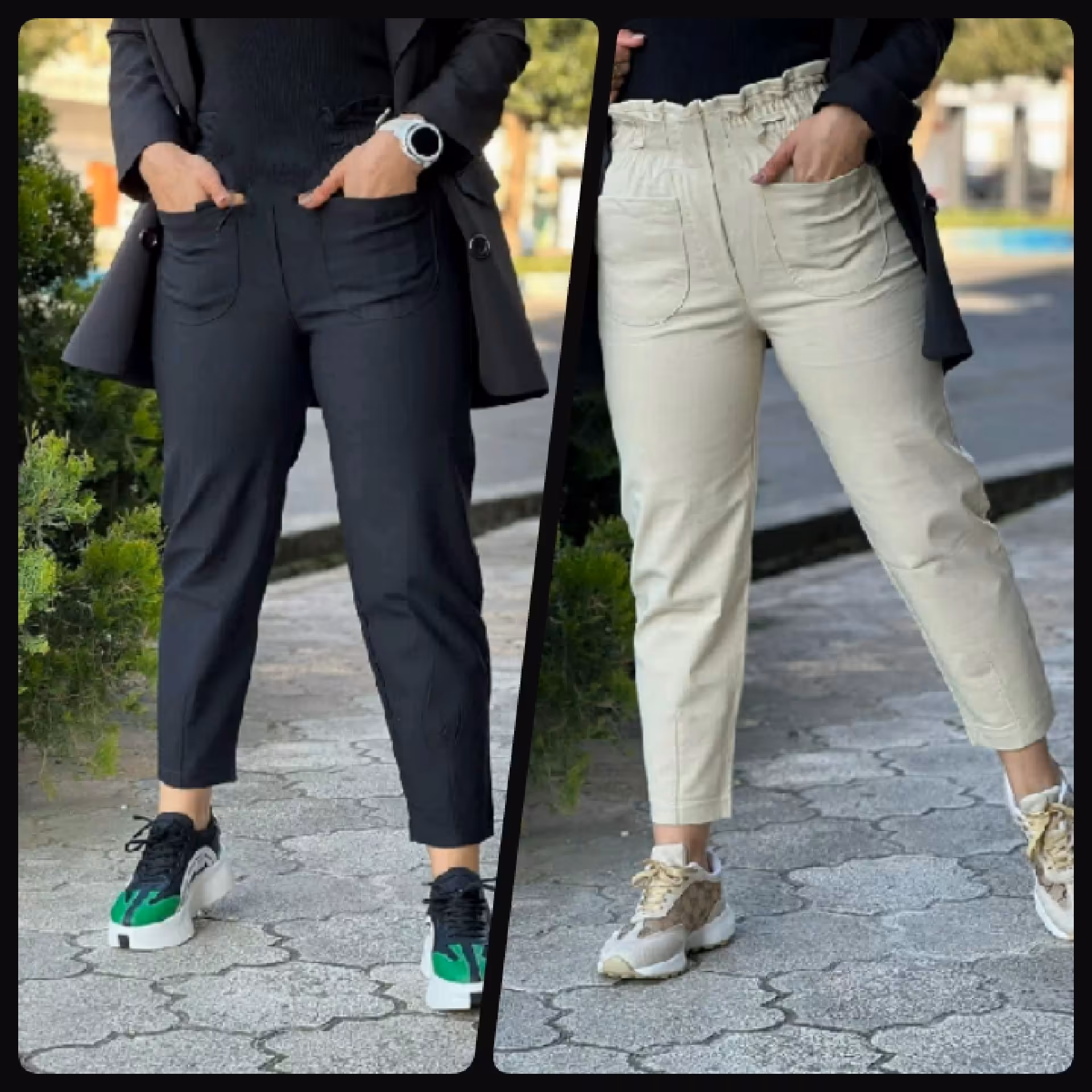 شلوار مام فیت زنانه دخترانه ارسال رایگان