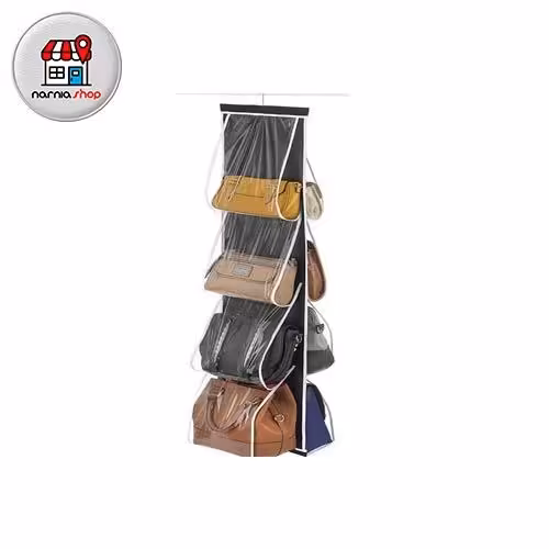 آویز کیف داخل کمد 4 طبقه مدل خوش