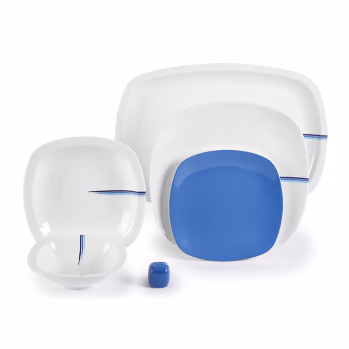 سرویس چینی زرین 6 نفره غذاخوری ساحل (27 پارچه)