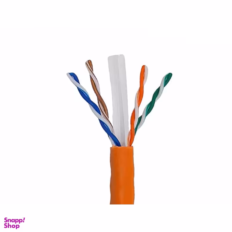 کابل شبکه Cat 6 نگزنس (Nexans) مدل Utp روکش Pvc