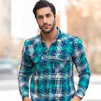 پیراهن مردانه چهارخانه Rayan مدل 36992

