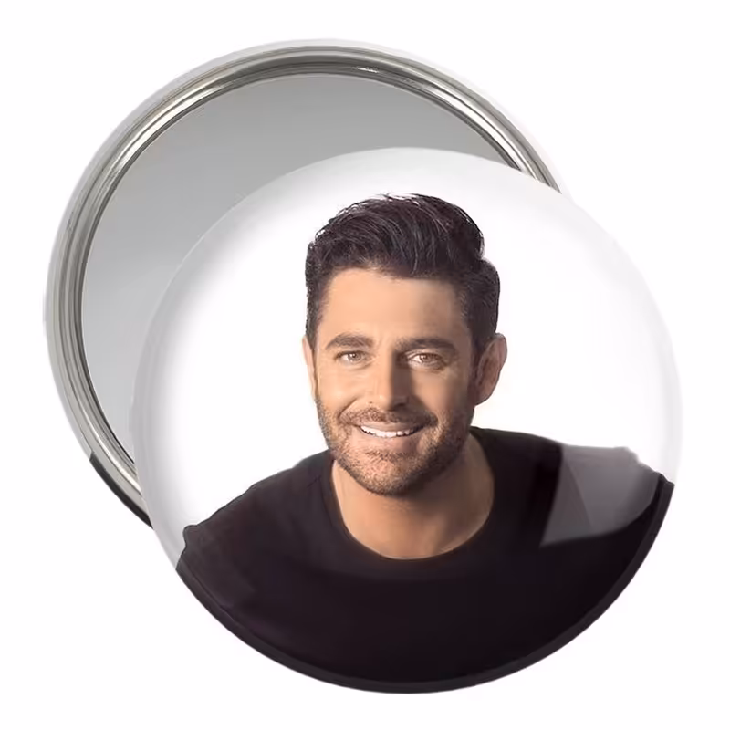 آینه جیبی خندالو مدل محمدرضا گلزار  کد 10448