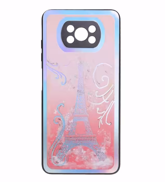 قاب هولوگرامی هفت رنگ برای گوشی شیائومی Poco X3 / Poco X3 Pro / Poco X3 NFC - طرح 132