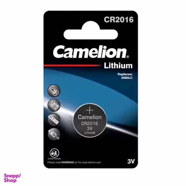 باتری سکه ای کملیون (Camelion) مدل CR2016
