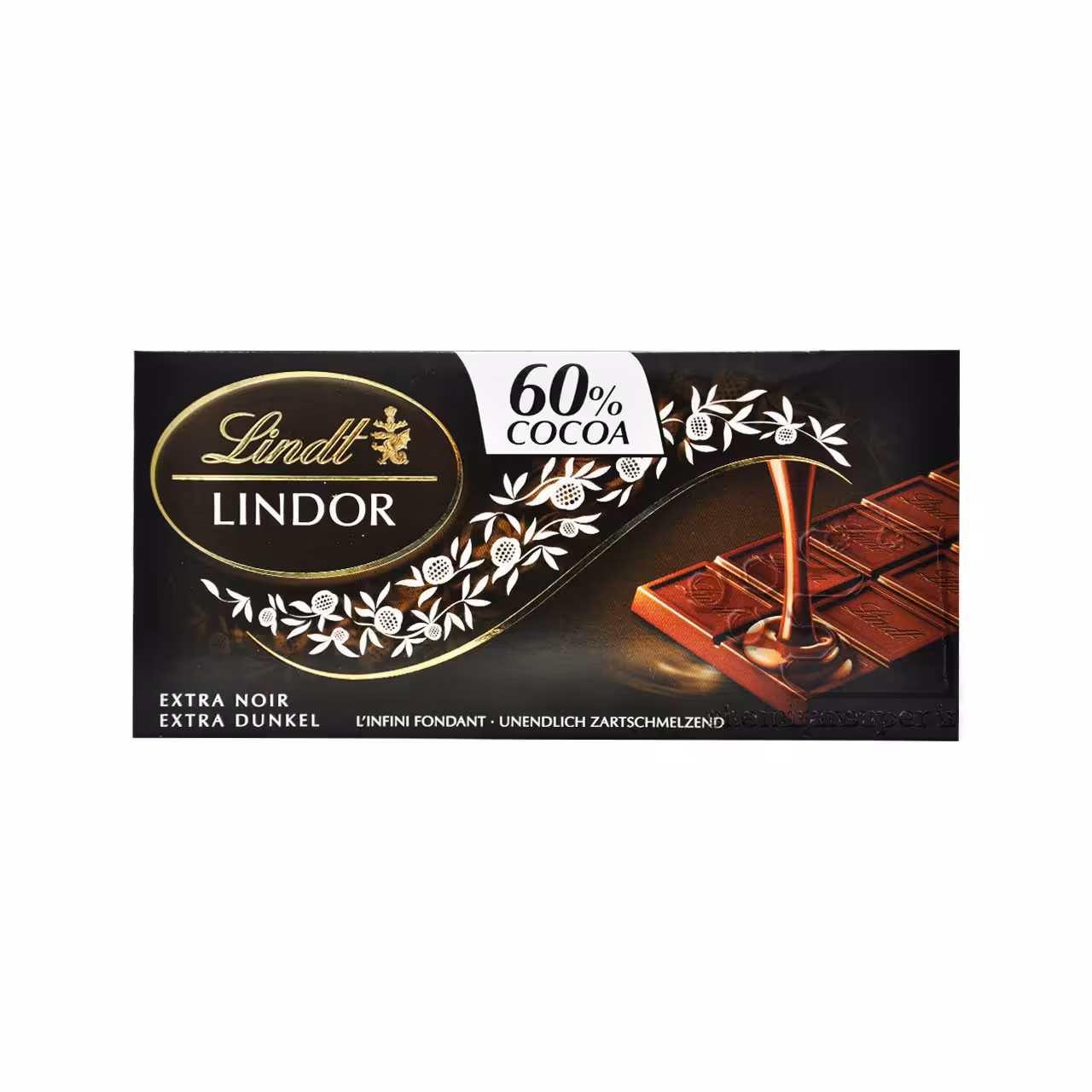 شکلات تلخ 60 درصد لیندور 100 گرم لینت - lindt