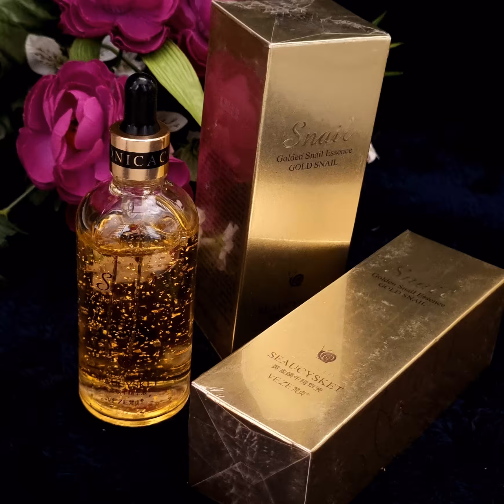 سرم حلزون و طلای ونزن