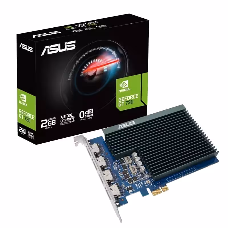 کارت گرافیک ایسوس ASUS GT 730 4H SL D5 2G