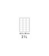 لیبل مات 21 قسمتی A4 - نواجت