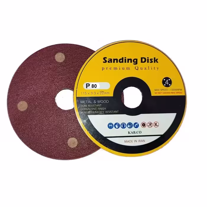 صفحه  سنباده دیسکی کابکو مدل p80-115  بسته 10 عددی