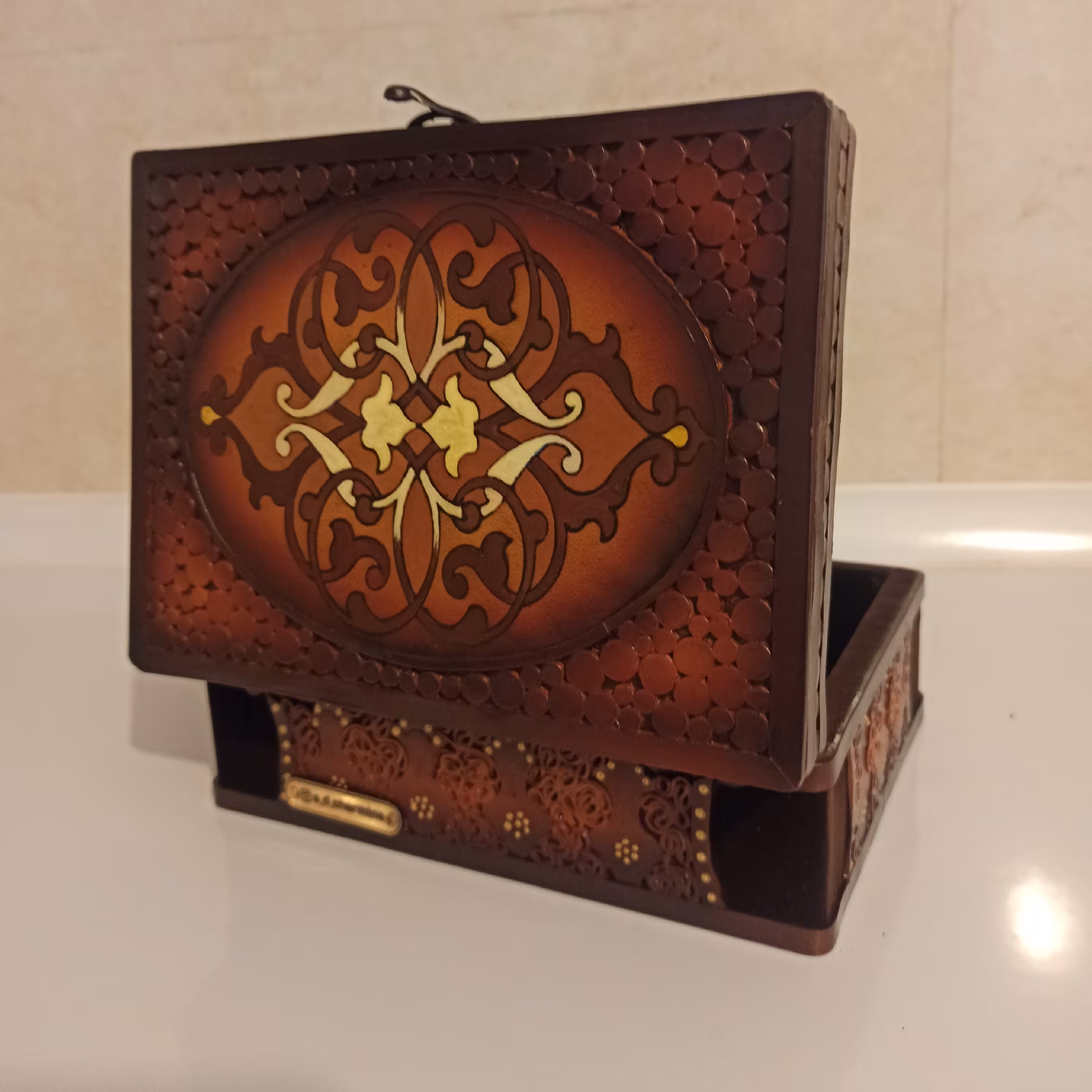 باکس هدیه /نقاشی/اسلیمی/دخترانه/هدیه تولد/هدیه/اکسسوری