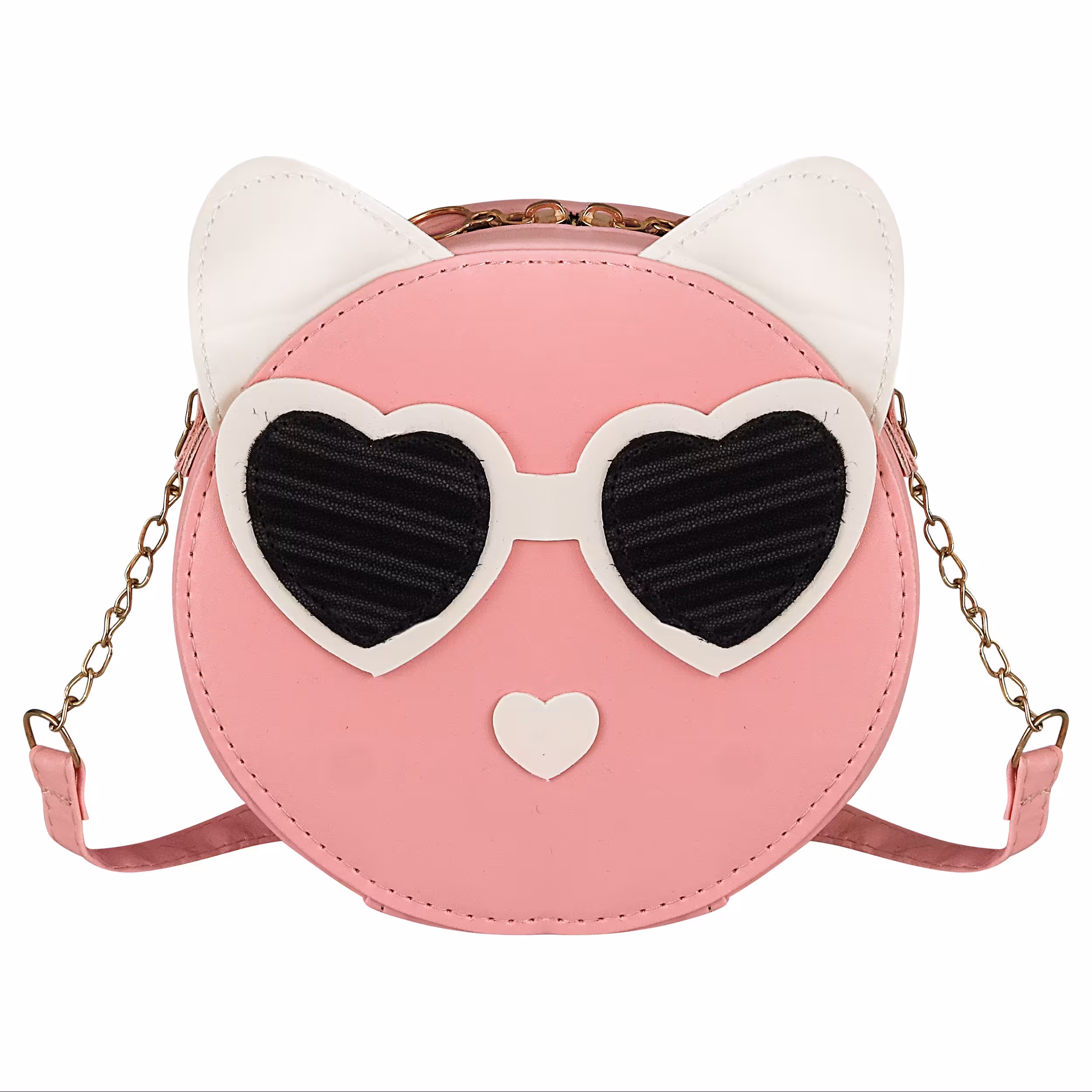 کیف رودوشی دخترانه مدل دایره عینکی