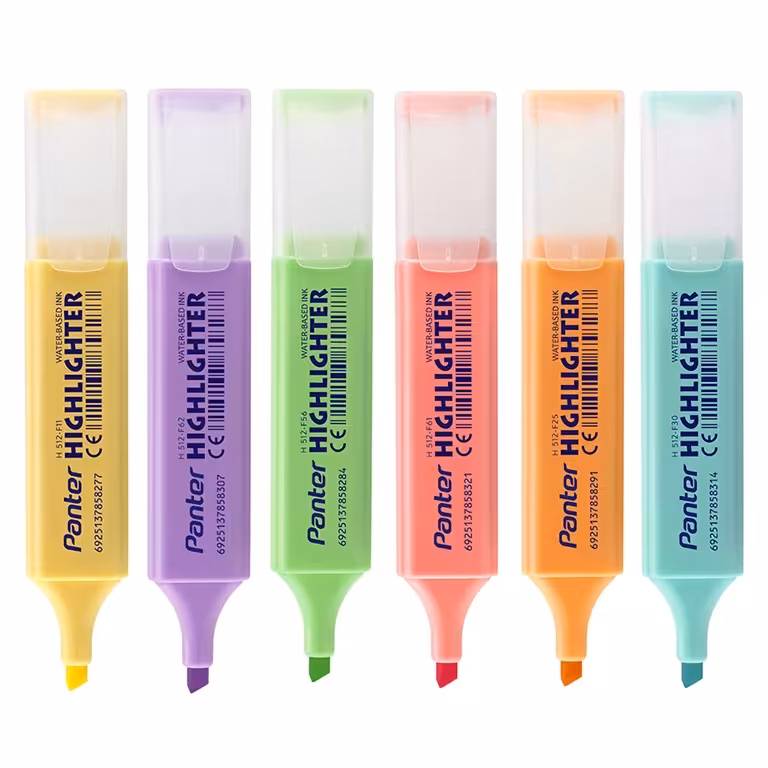 ماژیک هایلایتر پنتر مدل پاستل Panter Pastel