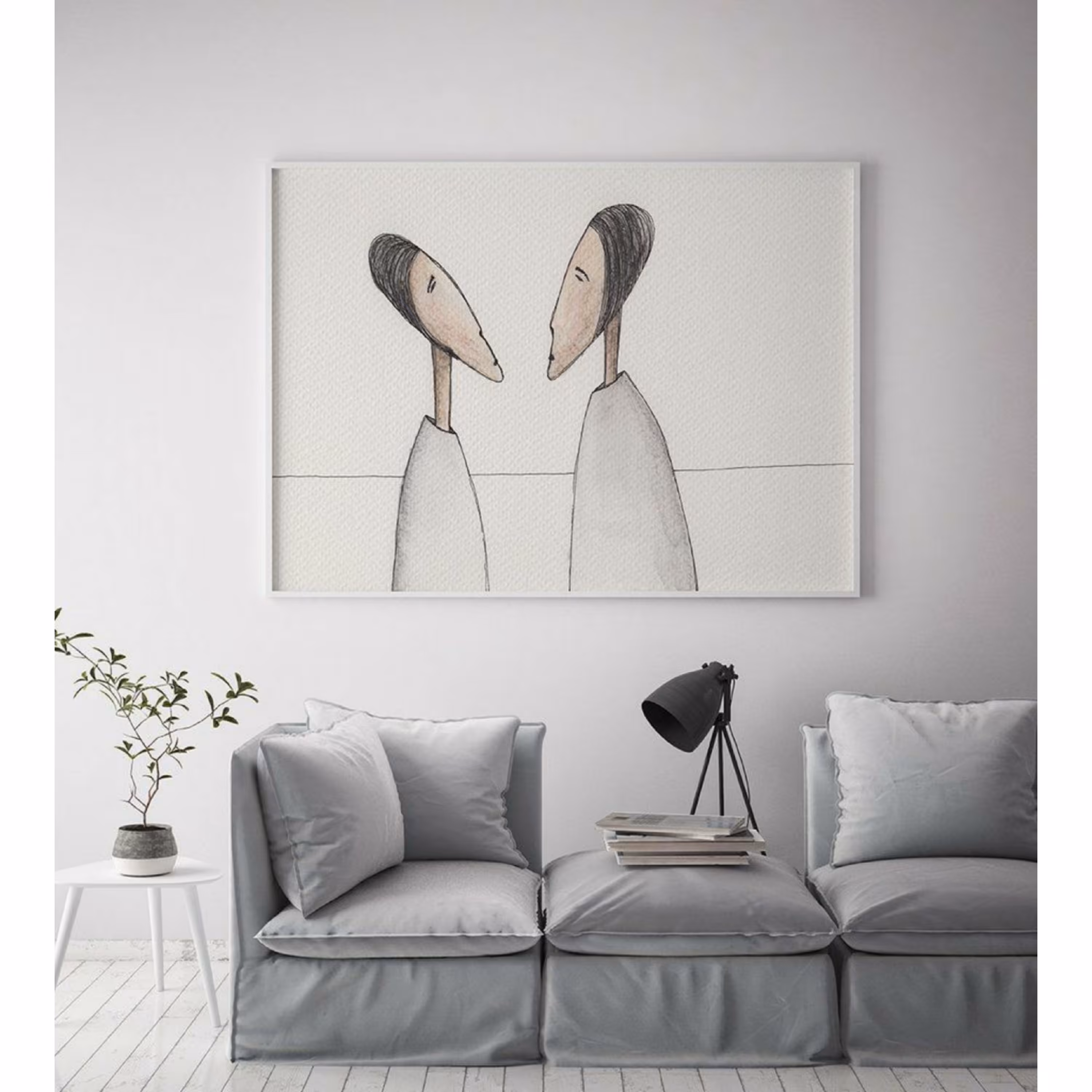 قاب نقاشی دکوراتیو و مدرن ویژه جهیزیه