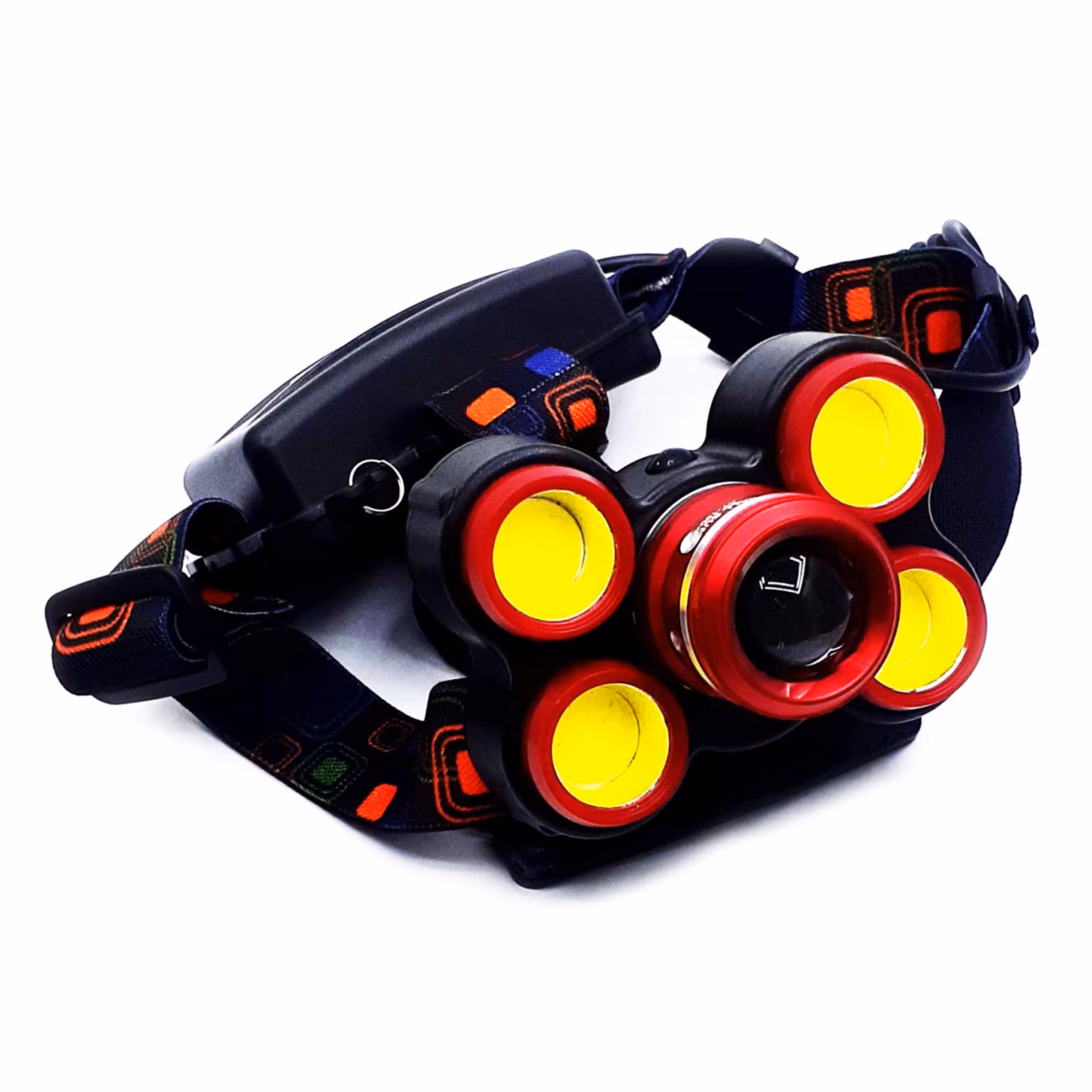 چراغ پیشانی اسمال سان مدل ZY-54-5 رنگ قرمز 