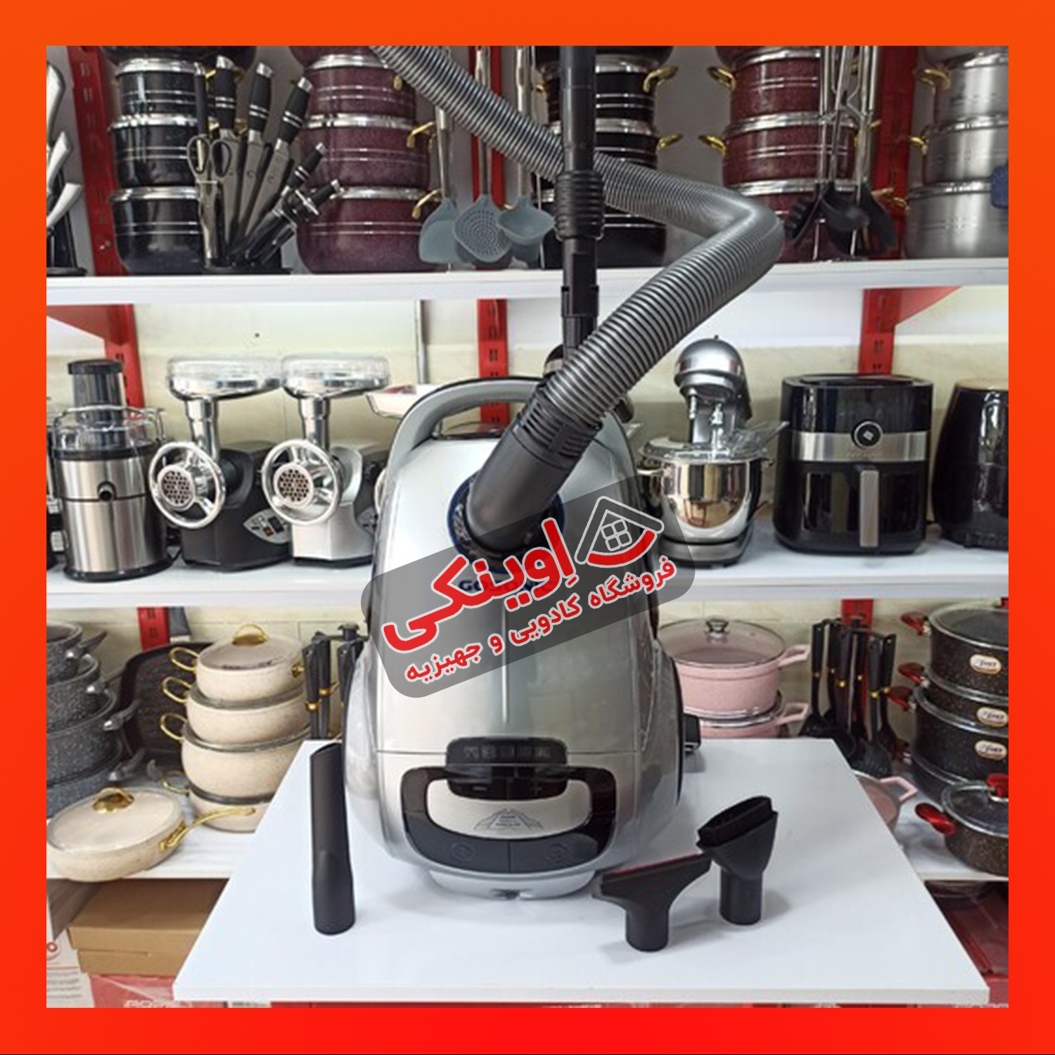 جاروبرقی 3500 وات گوسونیک مارک ترکیه با 18 ماه گارانتی و موتور سوپر سایلنت