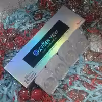 لنز  چشم کره ای اکسیژن ویو کره ای در 21 طیف رنگی جذاب با کیفیت عالی 6 ماهه