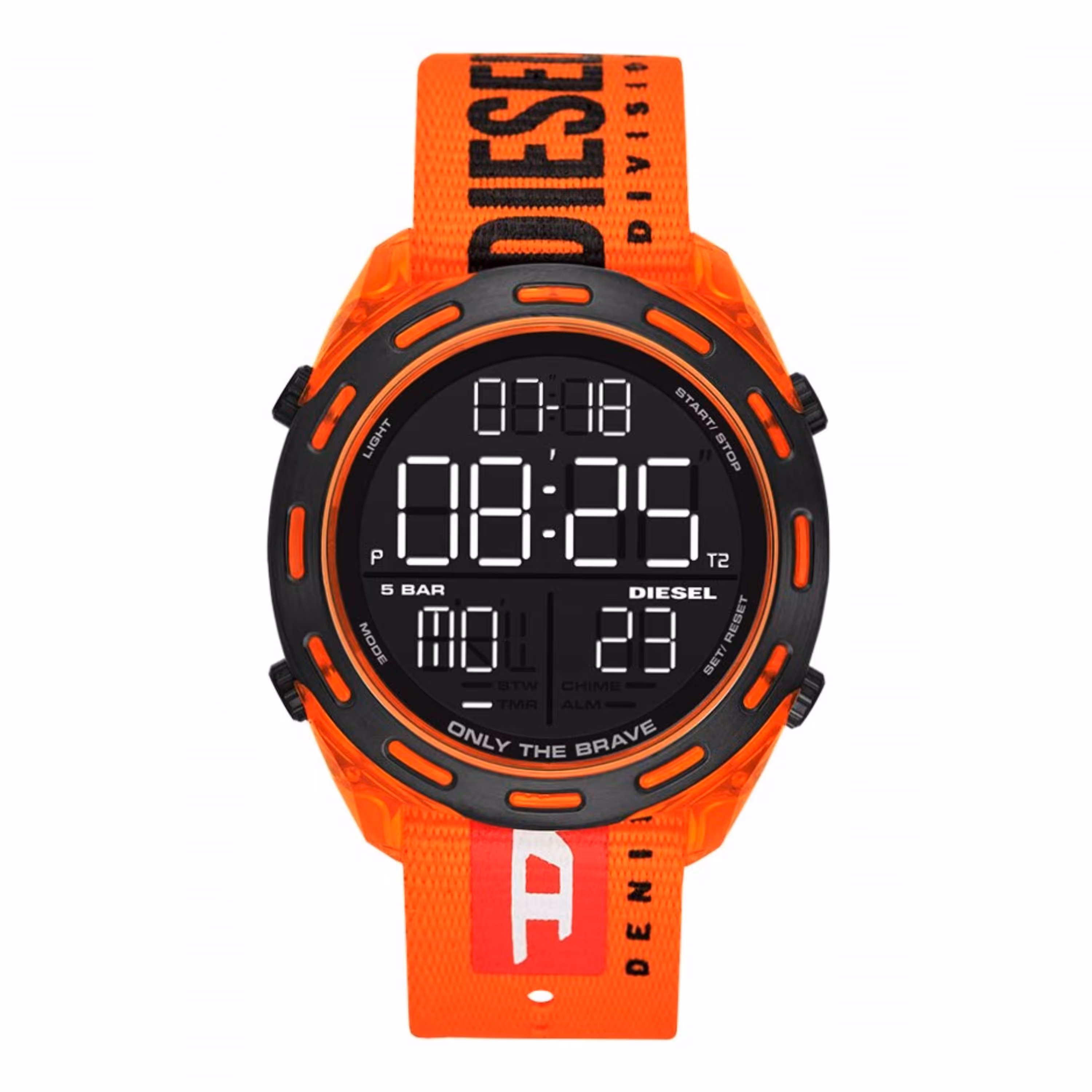 دیزل دیجیتالی DIESEL 9289 قاب پلاستیک فشرده نشکن نارنجی