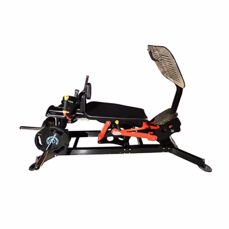 دستگاه بدنسازی وزنه آزاد پرس پا خوابیده متحرک Iron fit PL-6150