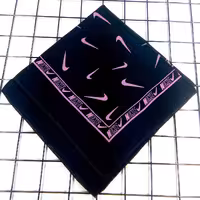 باندانا طرح نایک NIKE پارچه مشکی نخی